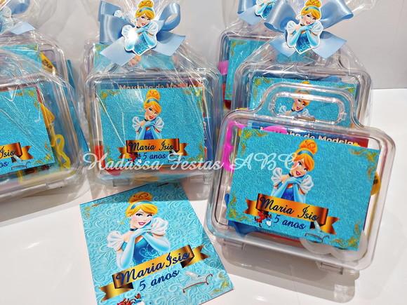 Kit Pintura com Bolinha de Sabão Cinderela