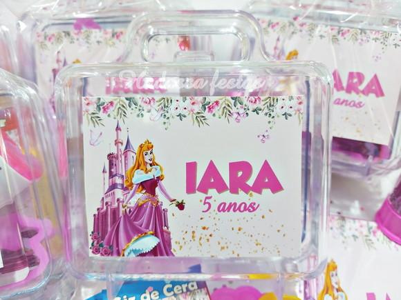 Kit Pintura com Bolinha de Sabão Princesa Aurora