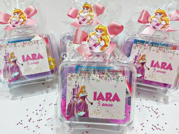 Kit Pintura com Bolinha de Sabão Princesa Aurora