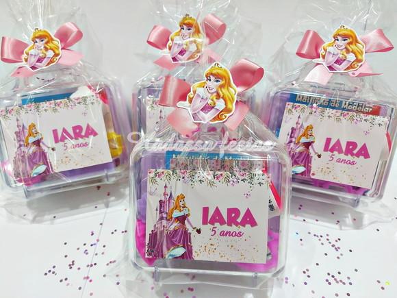 Kit Pintura com Bolinha de Sabão Princesa Aurora