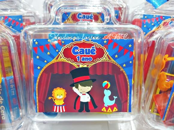 Kit Pintura com Bolinha de Sabão Tema Circo