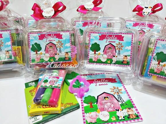 Kit Pintura Fazendinha Menina
