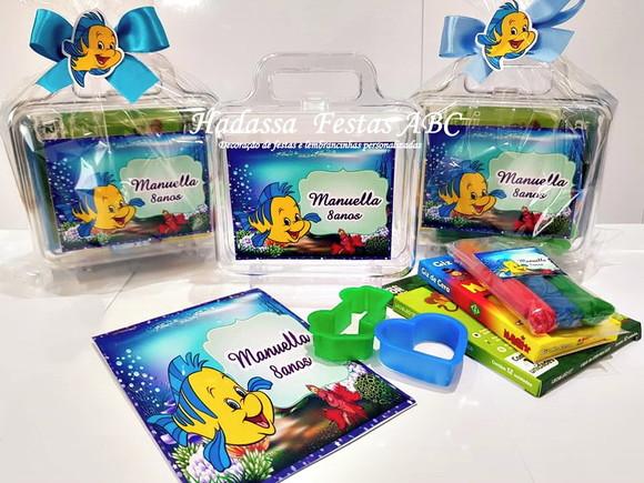 Kit Pintura Pequena Sereia