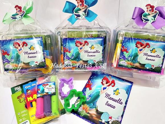 Kit Pintura Pequena Sereia