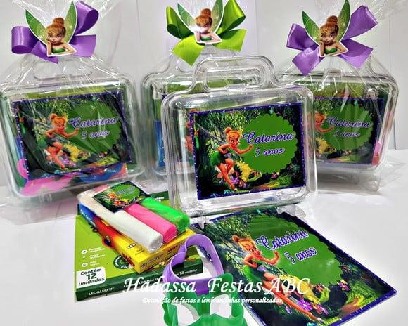 Kit Pintura Personalizado Tema Tinker Bell