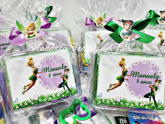 Kit Pintura Personalizado Tema Sininho e Peter Pan