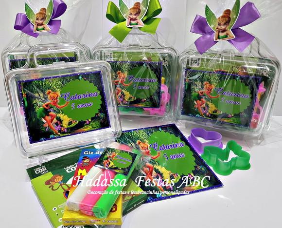 Kit Pintura Personalizado Tema Tinker Bell