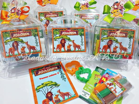 Kit Pintura Tema Rei Leão