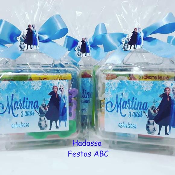 Maleta com Kit para colorir e brincar tema  Frozen