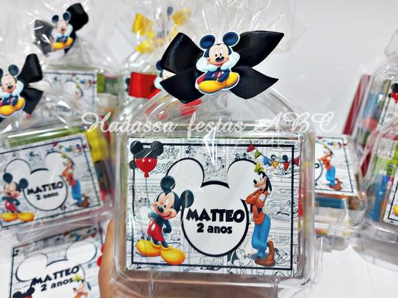 Maleta com Kit para Colorir e Brincar turma do Mickey