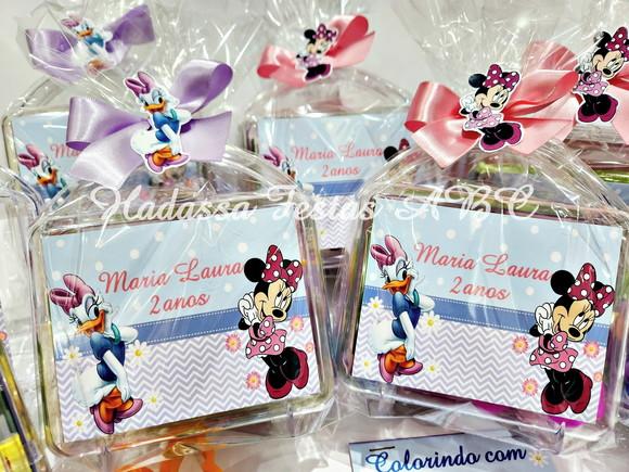 Maleta com Kit para Colorir Tema Minnie e Margarida