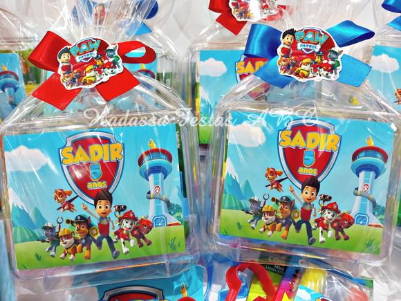 Maleta com Kit para Colorir Tema Patrulha Canina