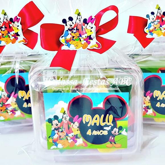 Maleta com Kit para Colorir Tema Turma do Mickey
