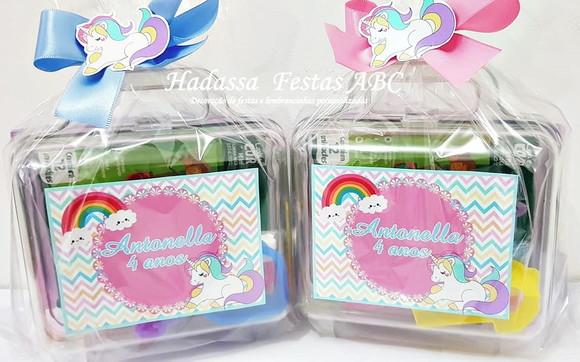 Maleta com Kit para Colorir Tema Unicórnio