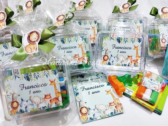 Maleta com Kit Pintura Safári