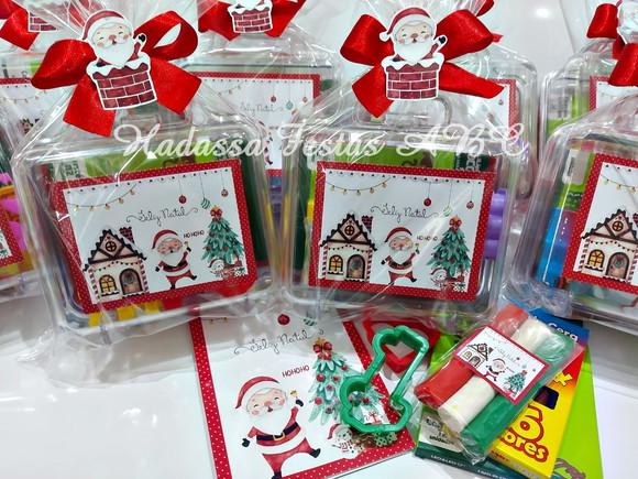 Maleta com Kit Pintura Tema Natal