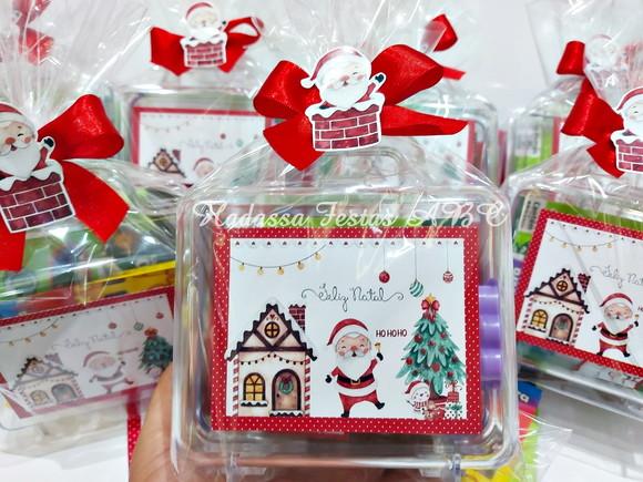 Maleta com Kit Pintura Tema Natal