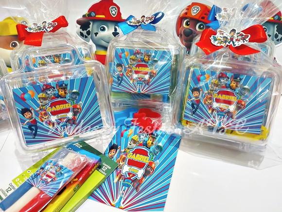 Maleta Personalizada com Kit para Colorir Patrulha Canina