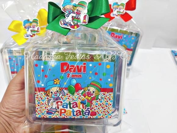 Maleta Personalizada com Kit para Colorir Patati Patatá
