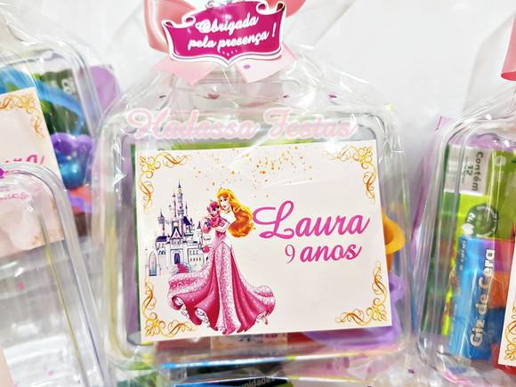 Maleta Personalizada com Kit para Colorir Princesa Aurora