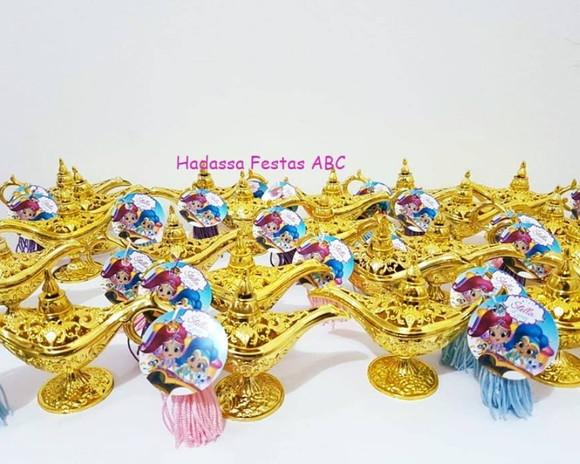Mini Lâmpada Personalizada Tema Shimmer e Shine