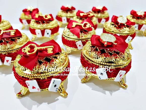 Mini Porta Joia Alice no Pais das Maravilhas