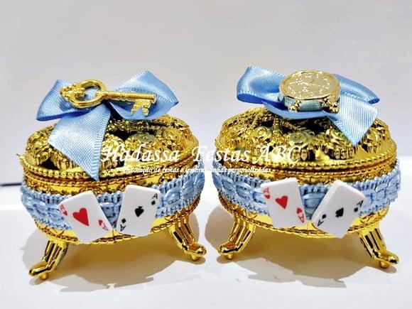 Mini Porta Joia Alice no Pais das Maravilhas