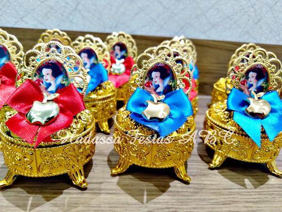 Porta Joia Luxo Branca de Neve