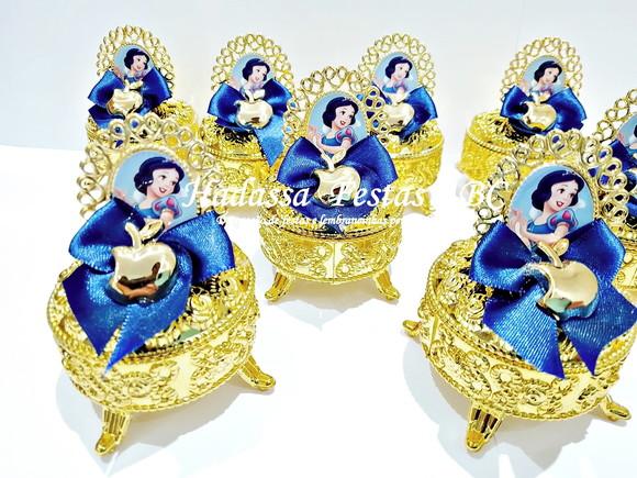Porta Joia Luxo Branca de Neve