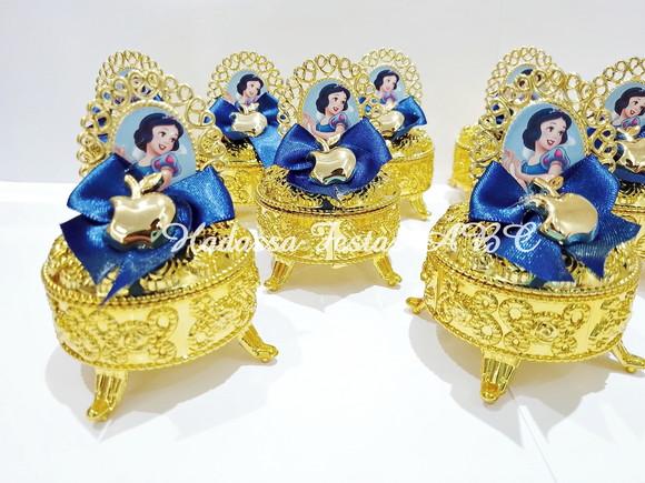 Porta Joia Luxo Branca de Neve