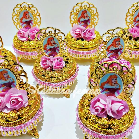 Porta Joia Luxo Princesa Aurora