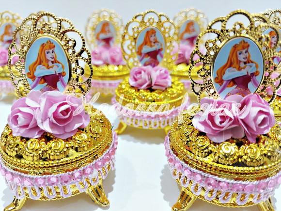 Porta Joia Luxo Princesa Aurora