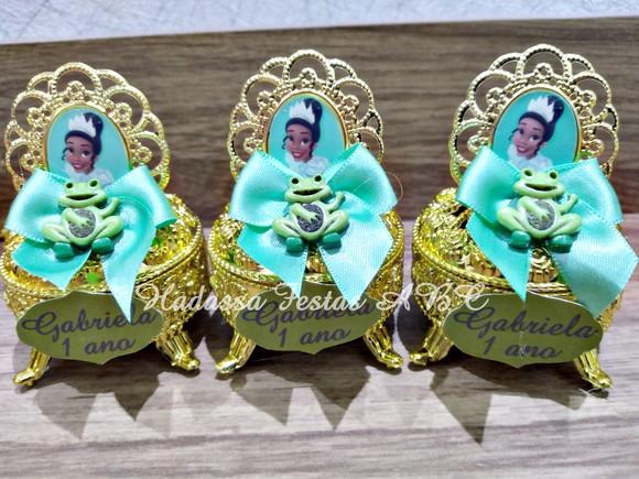 Porta Joia Personalizado Princesa e o Sapo