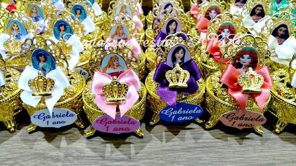 Porta Jóia Personalizado Princesas