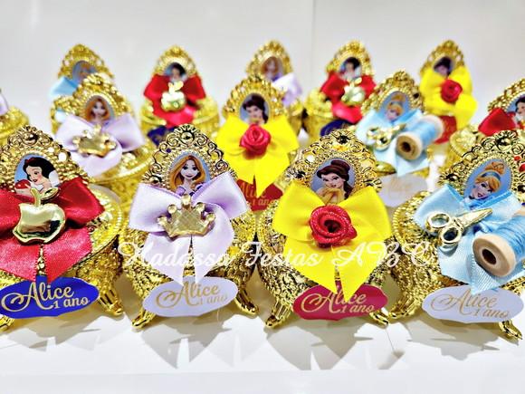 Porta Jóia Personalizado Princesas Lembrancinha Luxo
