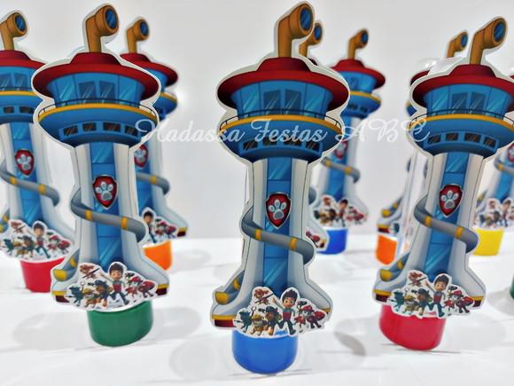 Tubete Personalizado Patrulha Canina