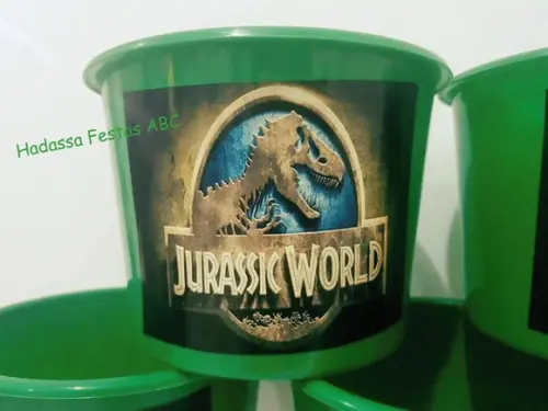 Balde Personalizado Dinossauro 1,5 Litro