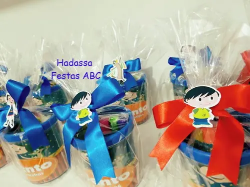 Caneca Acrílica com Kit Massinha