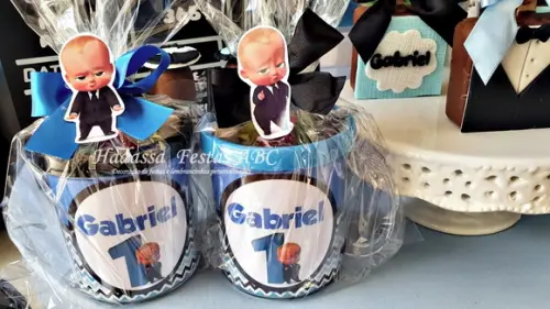 Caneca Acrílica com Kit Massinha Tema Poderoso Chefinho