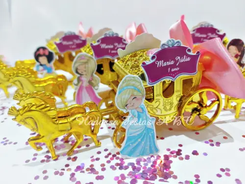 Carruagem Princesas Cute