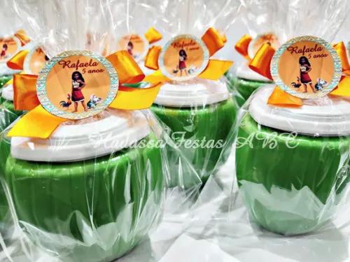 Copo Coco Personalizado Tema Moana
