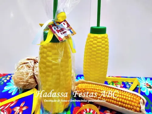 Copo Decorativo Espiga de Milho 350 ml