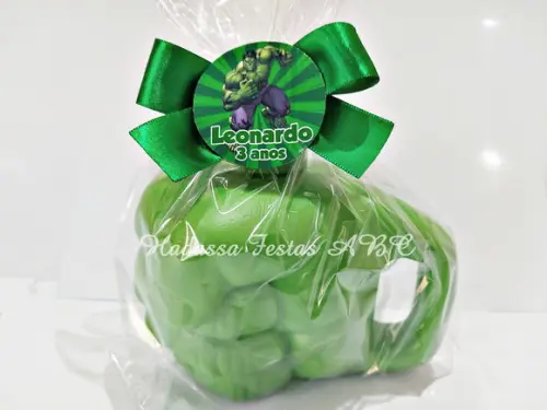 Copo Mão Hulk com Canudo