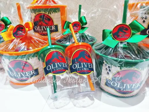 Kit Balde Personalizado e Copo Twister 300 ml