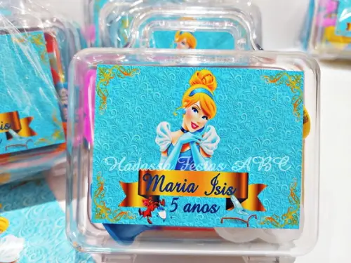 Kit Pintura com Bolinha de Sabão Cinderela