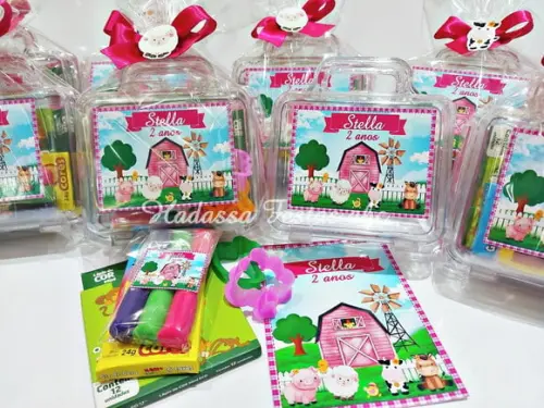Kit Pintura Fazendinha Menina