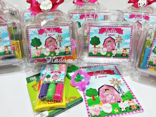 Kit Pintura Fazendinha Menina