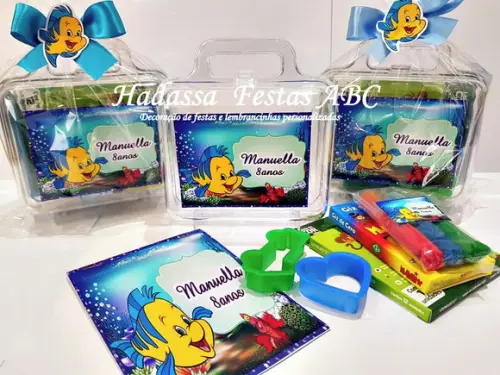 Kit Pintura Pequena Sereia