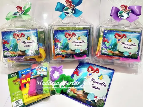 Kit Pintura Pequena Sereia