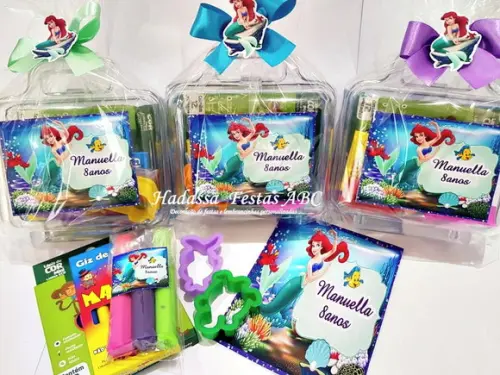 Kit Pintura Pequena Sereia
